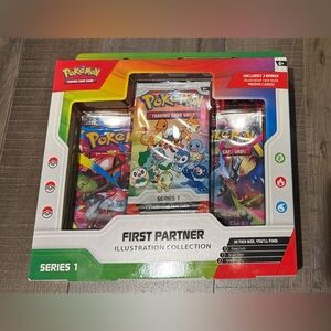 Pokémon First Partner Illustration Collection Series 1